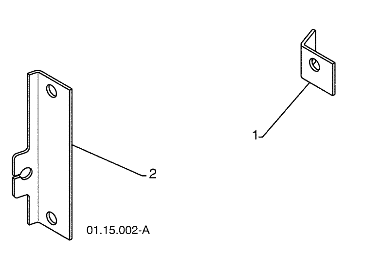Steering Brackets Diagram and Parts List for 1330SBXLSB (96193004100)(2008-11) Husqvarna Snow Blower