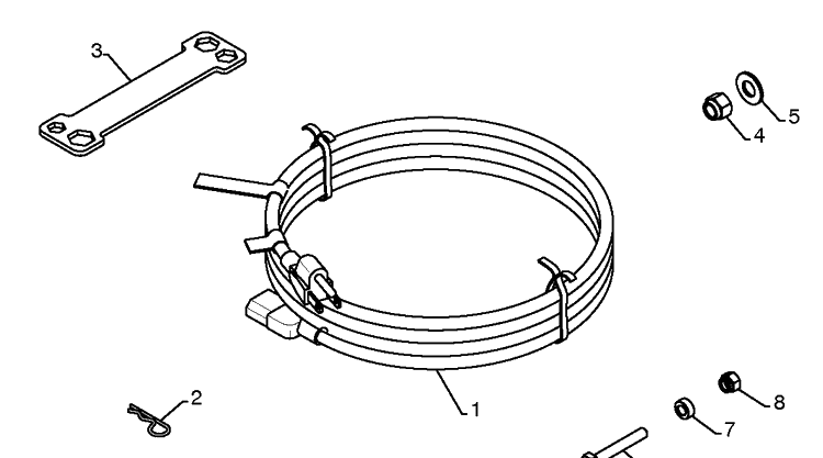Bag Of Parts 2 Diagram and Parts List for 5524SBL (96193003400)(2008-11) Husqvarna Snow Blower