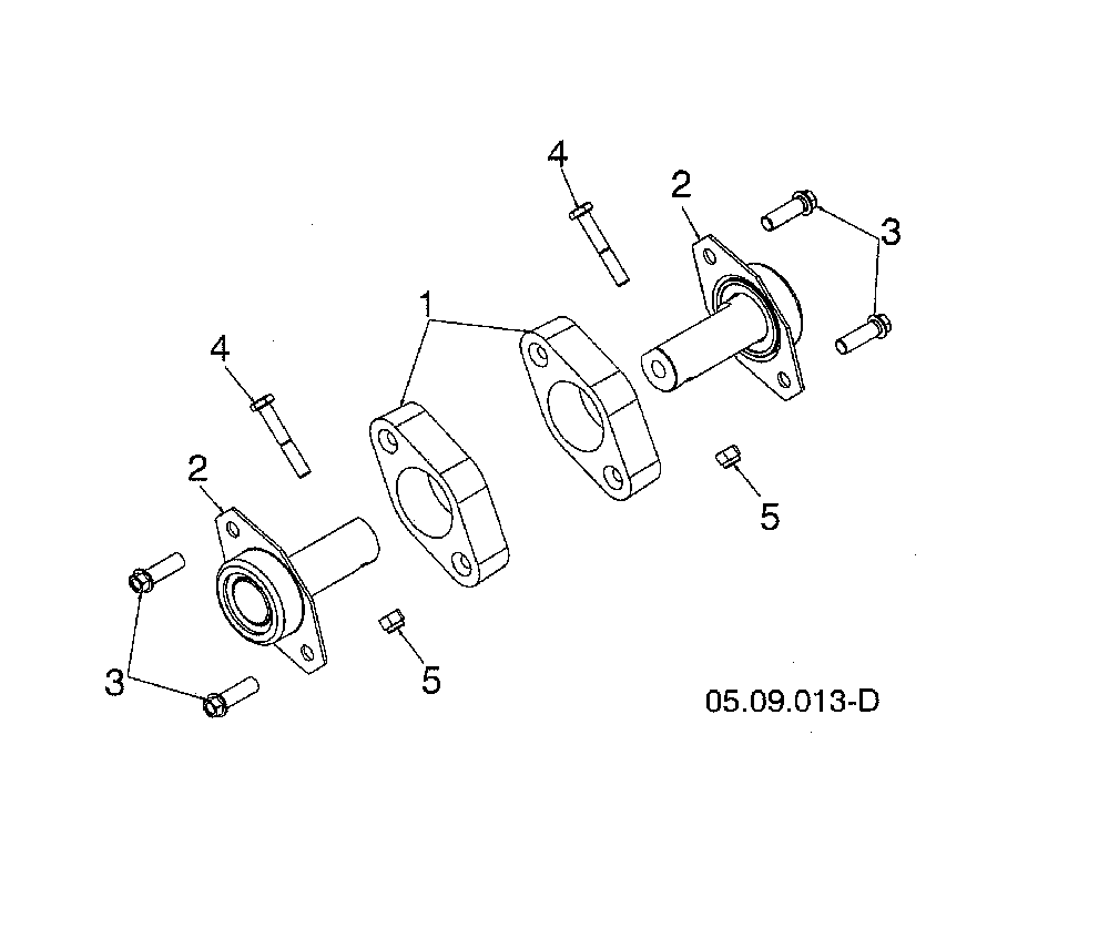 Ball bearing Diagram and Parts List for 96193009703  Husqvarna Snow Blower