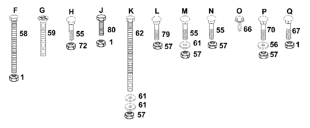 Mower (Part 2) Diagram and Parts List for YT161H (127589)(1990-11) Husqvarna Lawn Tractor