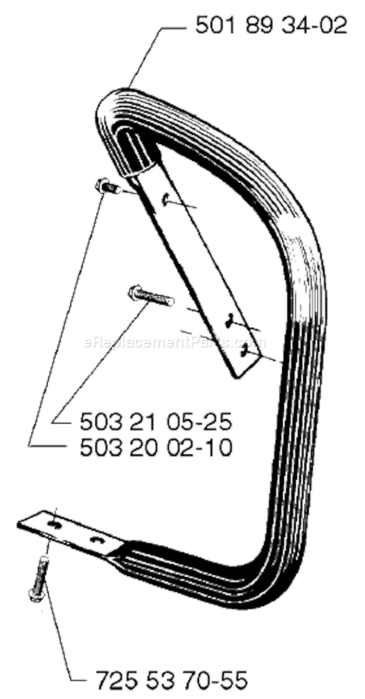 Page E Diagram and Parts List for 3120EPA 3120 EPA 1998-03 Husqvarna Chainsaw