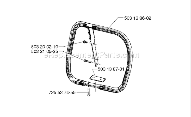 Page F Diagram and Parts List for 3120EPA 3120 EPA 1998-03 Husqvarna Chainsaw