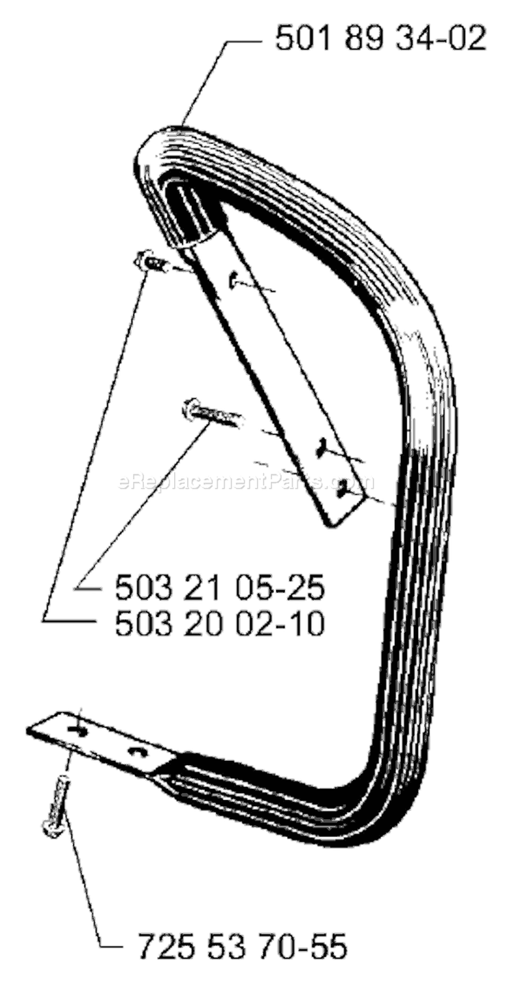 Page H Diagram and Parts List for 3120EPA 3120 EPA 2000-02 Husqvarna Chainsaw