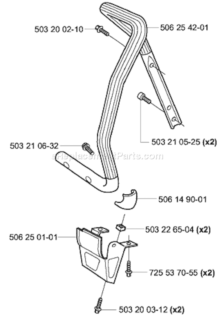 Page I Diagram and Parts List for 3120 K EPA 2003-10 Husqvarna Concrete Saw