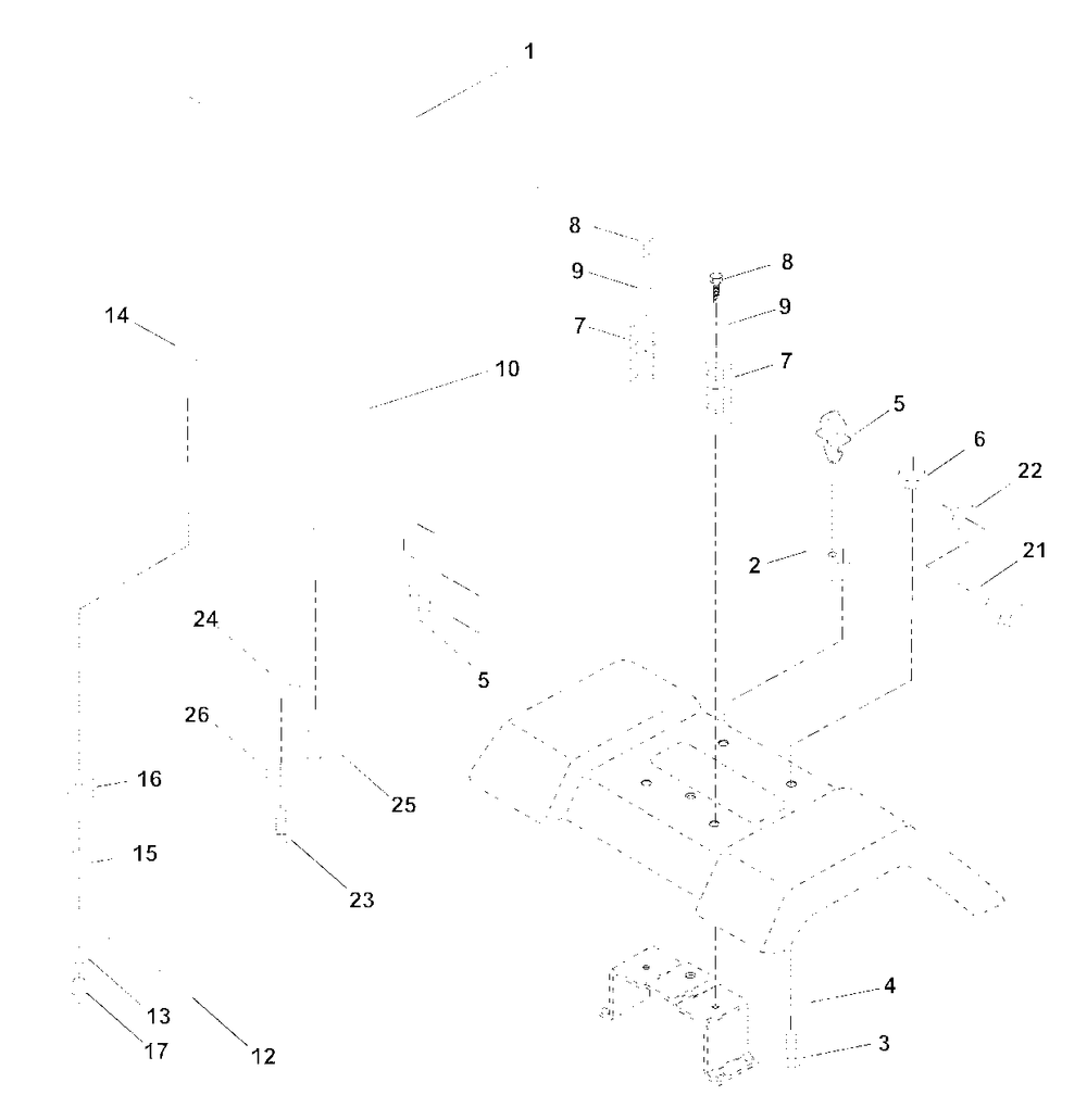Seat Assembly Diagram and Parts List for LTH1342 (954567031-A)(2000-12) Husqvarna Lawn Tractor
