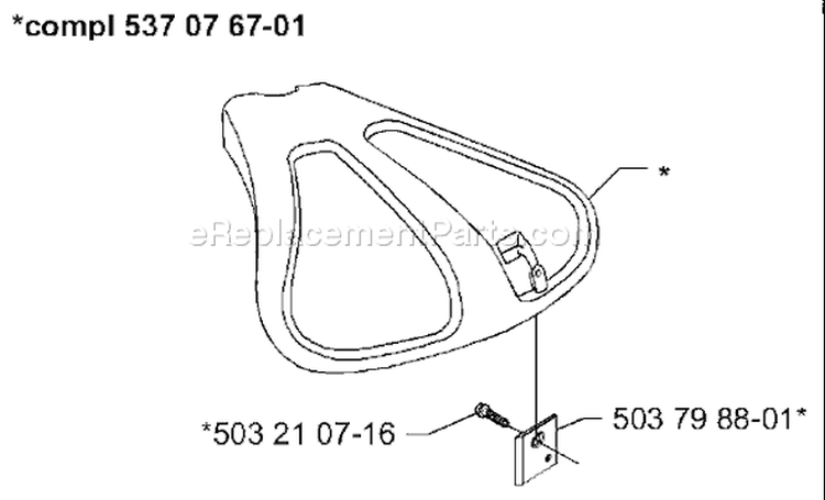 Page A Diagram and Parts List for 325CX 325 CX 2000-04 Husqvarna Trimmer