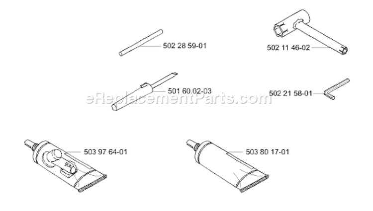 Page A Diagram and Parts List for 325 E X-Series E-Tech 2 -2001-01 Husqvarna Edger