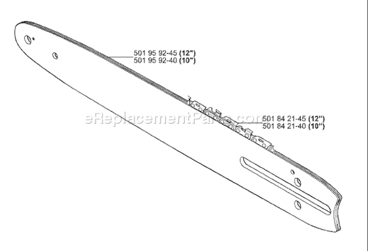 Page C Diagram and Parts List for 325 P4 X-Series 2001-02 Husqvarna Pole Saw