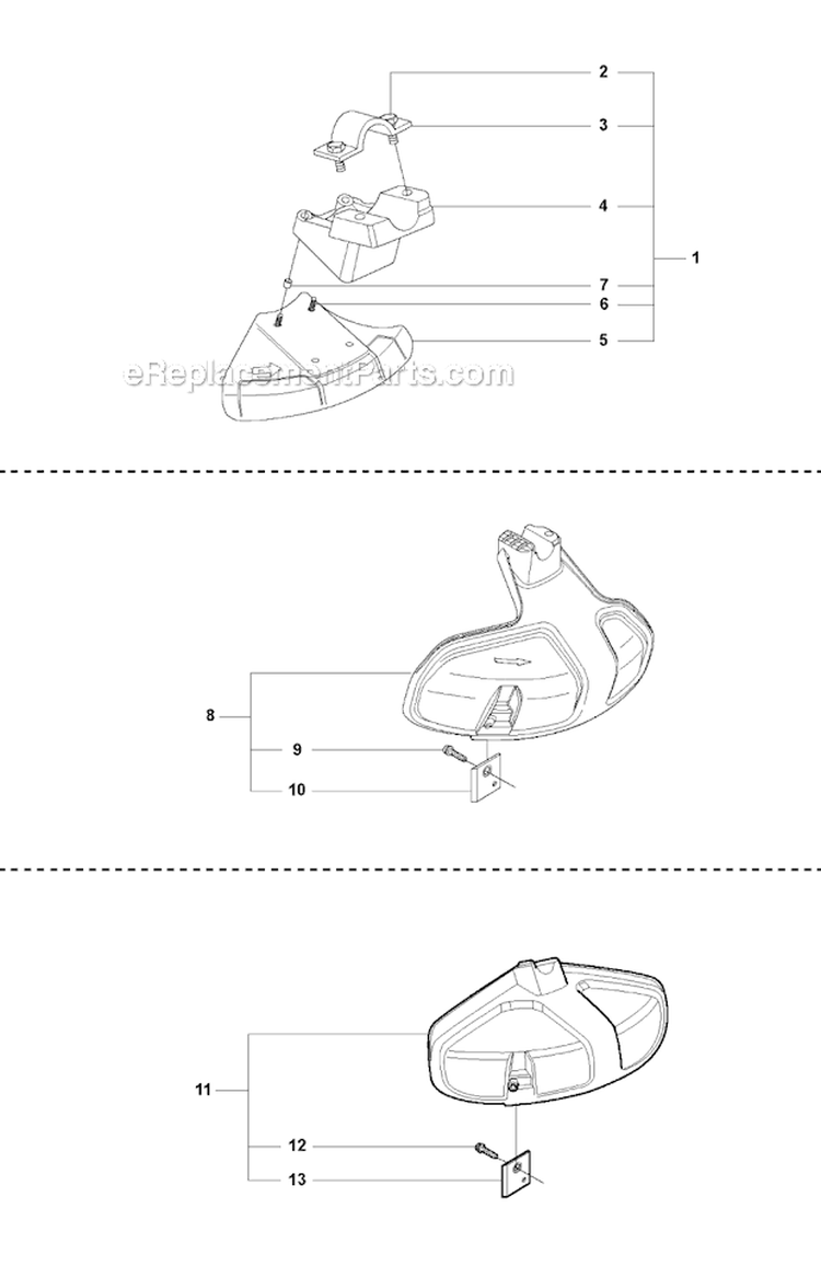 Accessories 2 Diagram and Parts List for 326RX 2009-05 Husqvarna Brush Cutter