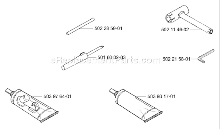 Page A Diagram and Parts List for 326 E X-Series E-Tech 2 -2001-03 Husqvarna Edger