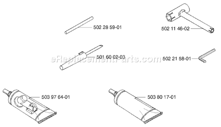 Page A Diagram and Parts List for 326 E X-Series E-Tech 2 -2002-02 Husqvarna Edger