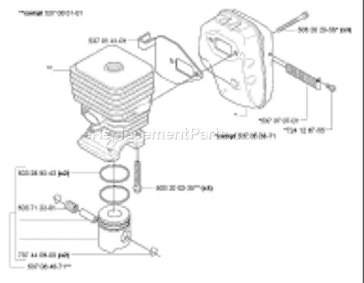 Page I Diagram and Parts List for 326 HDA 55x 2005-10 Husqvarna Hedge Trimmer