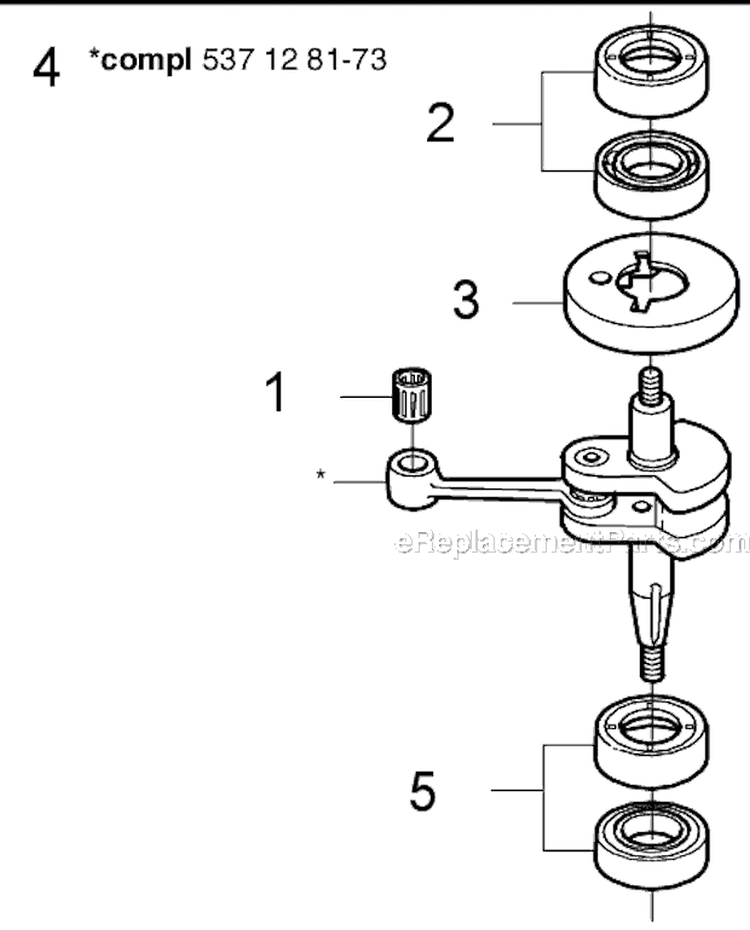 Page F Diagram and Parts List for 326 HD 60 X-Series 2003-01 Husqvarna Hedge Trimmer