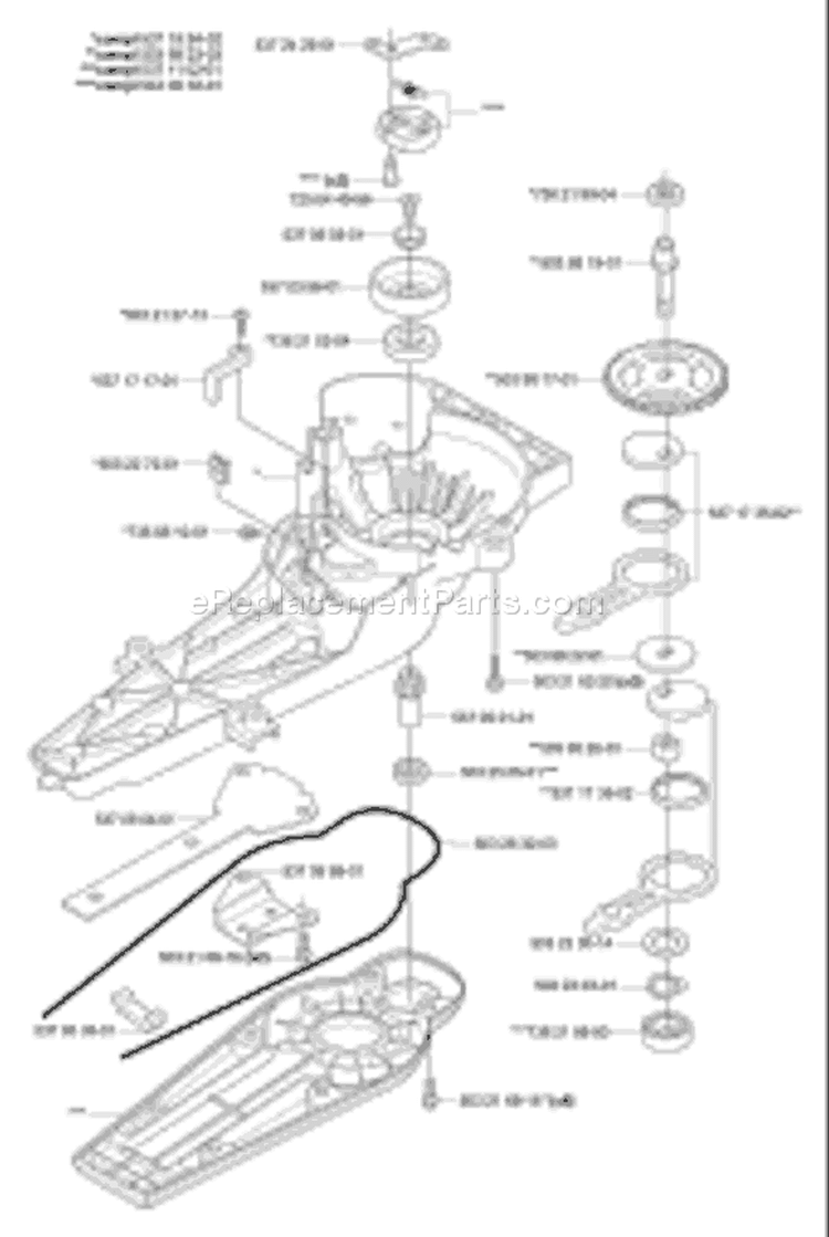 Page I Diagram and Parts List for 326 HD 60x 2006-07 Husqvarna Hedge Trimmer