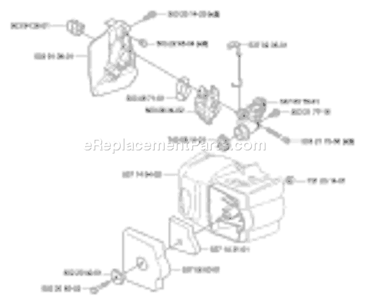 Page B Diagram and Parts List for 326 HD 75x 2006-07 Husqvarna Hedge Trimmer
