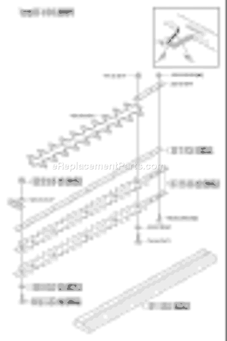 Page G Diagram and Parts List for 326 HD 75x 2006-07 Husqvarna Hedge Trimmer