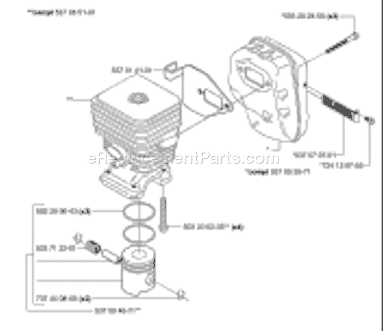 Page K Diagram and Parts List for 326HE3 326 HE 3 E-tech 2 -2001-09 Husqvarna Hedge Trimmer
