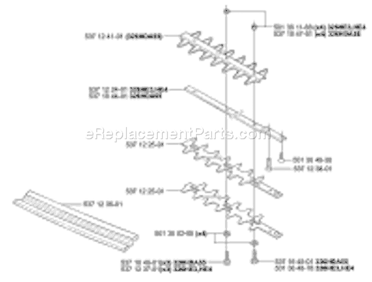 Page C Diagram and Parts List for 326HE3 326 HE 3 E-tech 2 -2001-09 Husqvarna Hedge Trimmer