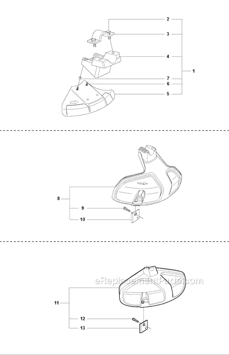 Accessories 2 Diagram and Parts List for 327RX 2009-10 Husqvarna Brush Cutter