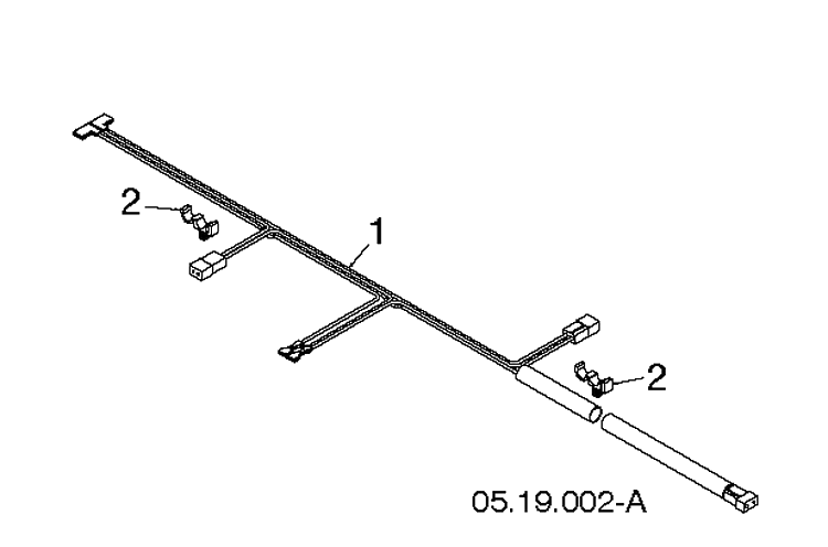 Control Panel And Discharge Chute 7 Diagram and Parts List for ST224 (96191008705)(2019-03) Husqvarna Snow Blower
