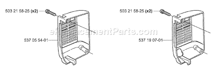 Page J Diagram and Parts List for 336 2004-01 Husqvarna Chainsaw