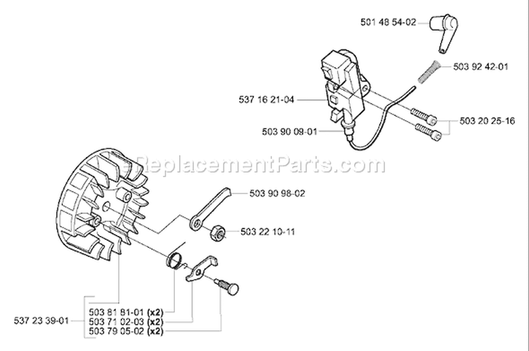 Page I Diagram and Parts List for 336 2005-03 Husqvarna Chainsaw