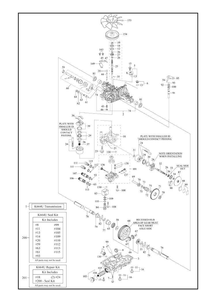 Transmission Diagram and Parts List for 589751701 2019-06 Husqvarna Engine