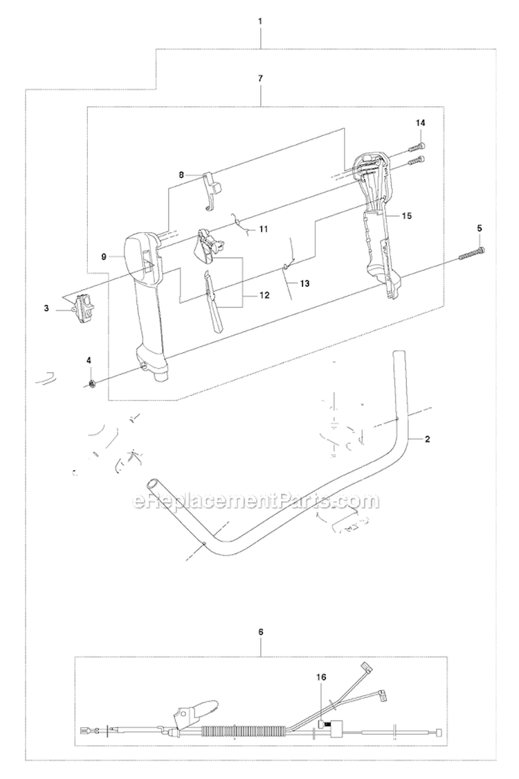Accessories 2 Diagram and Parts List for 343F 2010-09 Husqvarna Brush Cutter