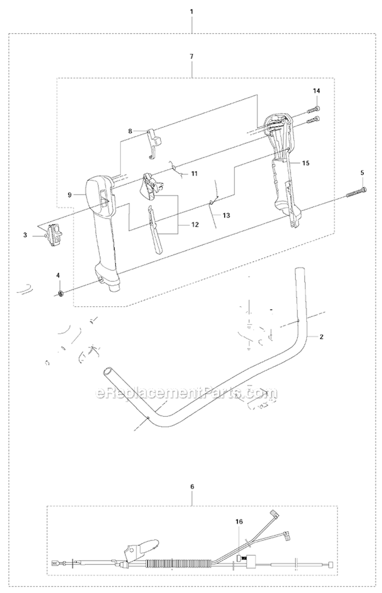 Accessories 2 Diagram and Parts List for 343F 2011-02 Husqvarna Brush Cutter