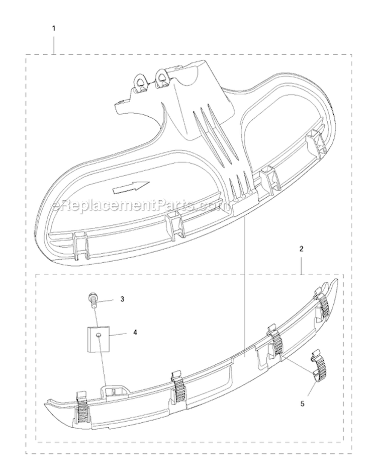 Accessories 5 Diagram and Parts List for 345FR 2011-03 Husqvarna Brush Cutter
