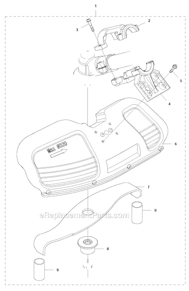 Accessories 6 Diagram and Parts List for 345FR 2011-03 Husqvarna Brush Cutter