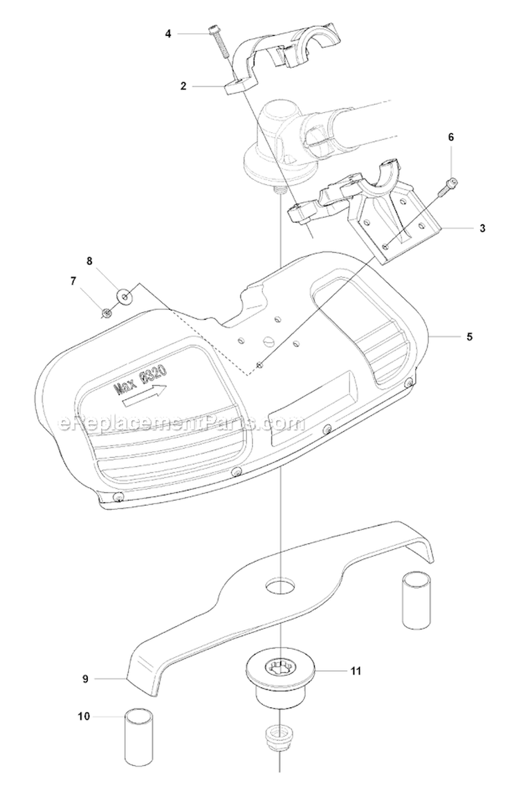 Accessories 5 Diagram and Parts List for 345FXT 2008-05 Husqvarna Brush Cutter