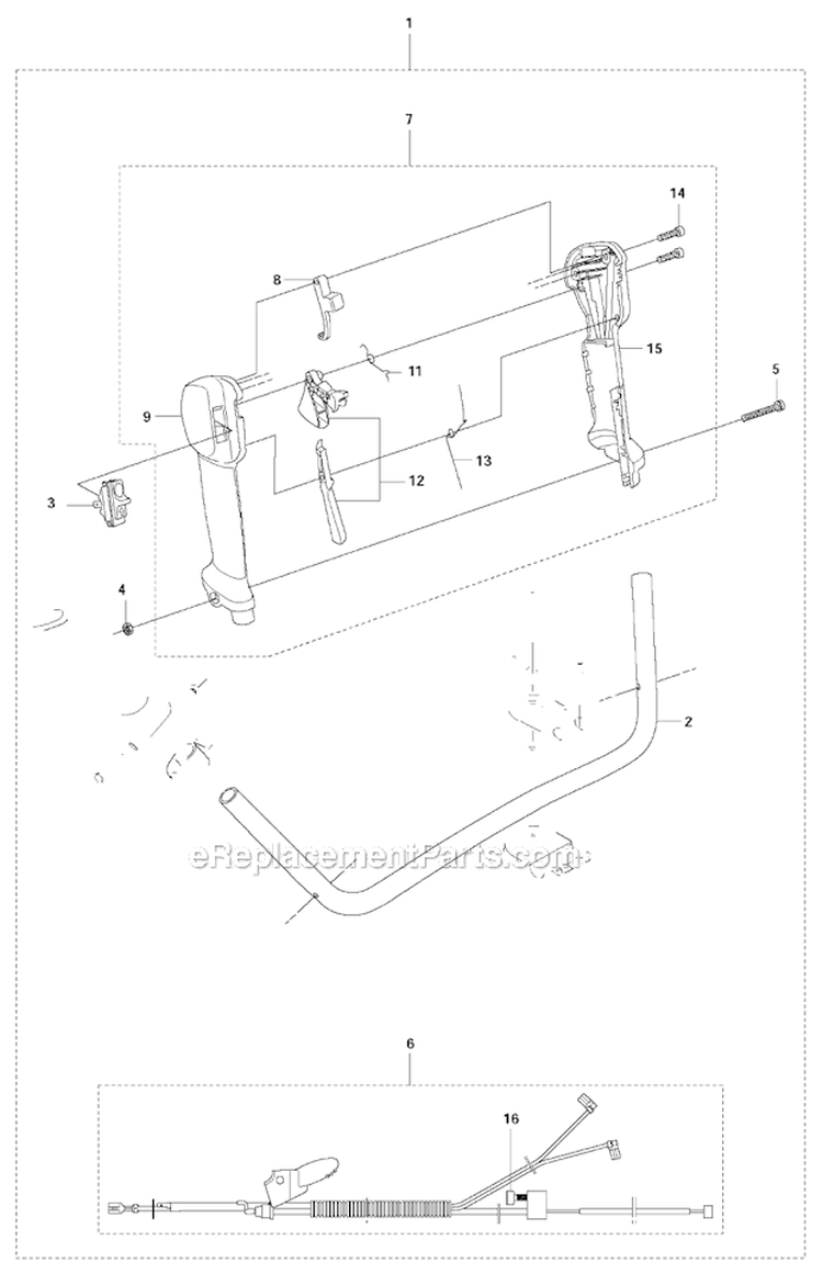 Accessories 2 Diagram and Parts List for 345FXT 2011-02 Husqvarna Brush Cutter