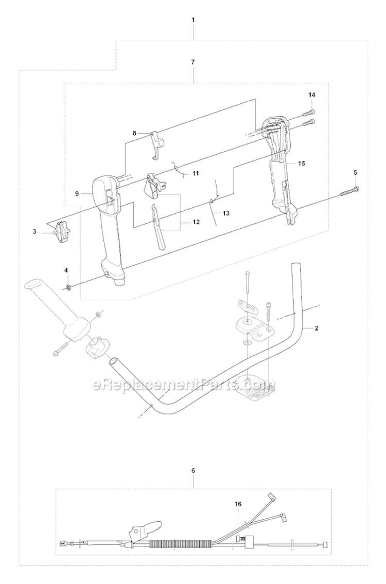 Accessories 2 Diagram and Parts List for 345FX 2008-05 Husqvarna Brush Cutter