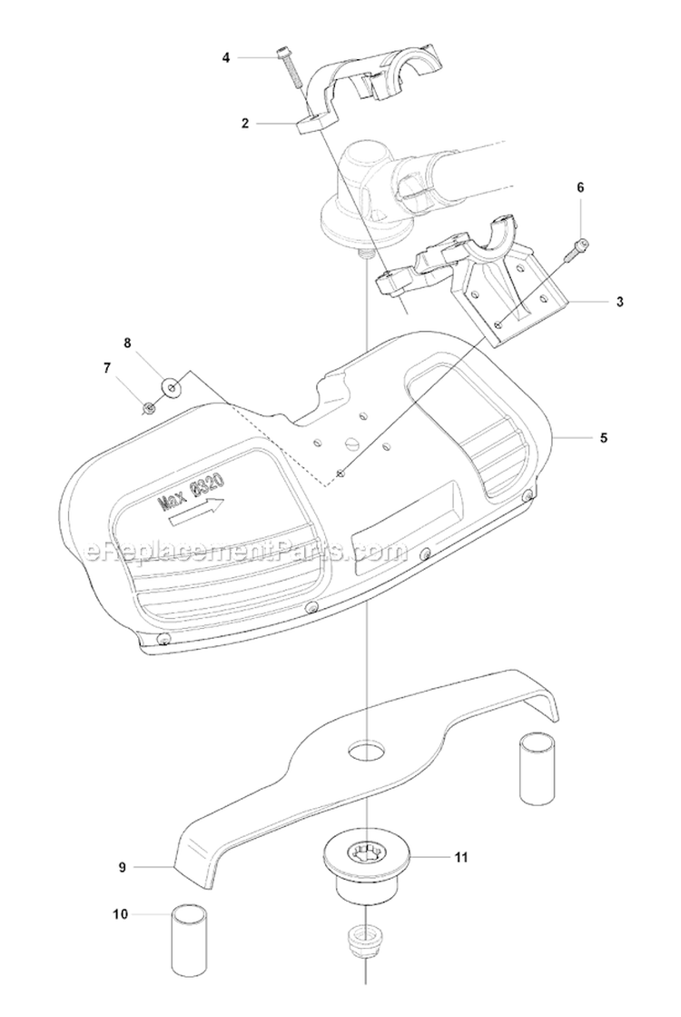 Accessories 5 Diagram and Parts List for 345FX 2008-05 Husqvarna Brush Cutter