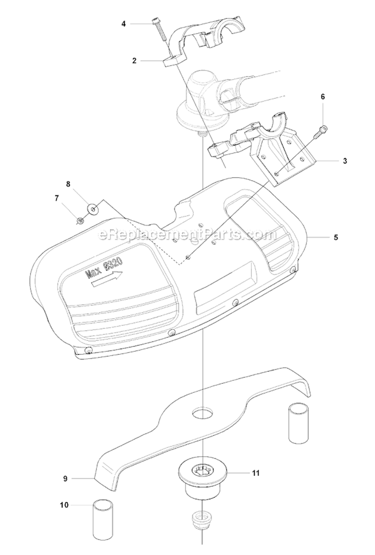 Accessories 4 Diagram and Parts List for 345R 2008-05 Husqvarna Brush Cutter