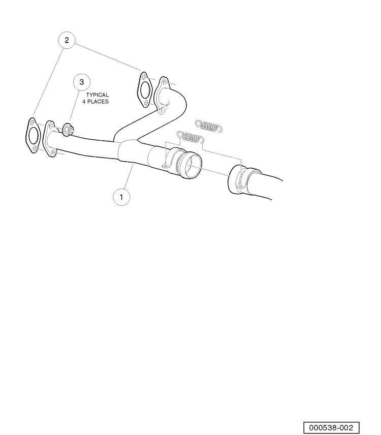 Exhaust Header Honda Gas Diagram and Parts List for HUV4421GXP 2006-11 Husqvarna Lawn Tractor