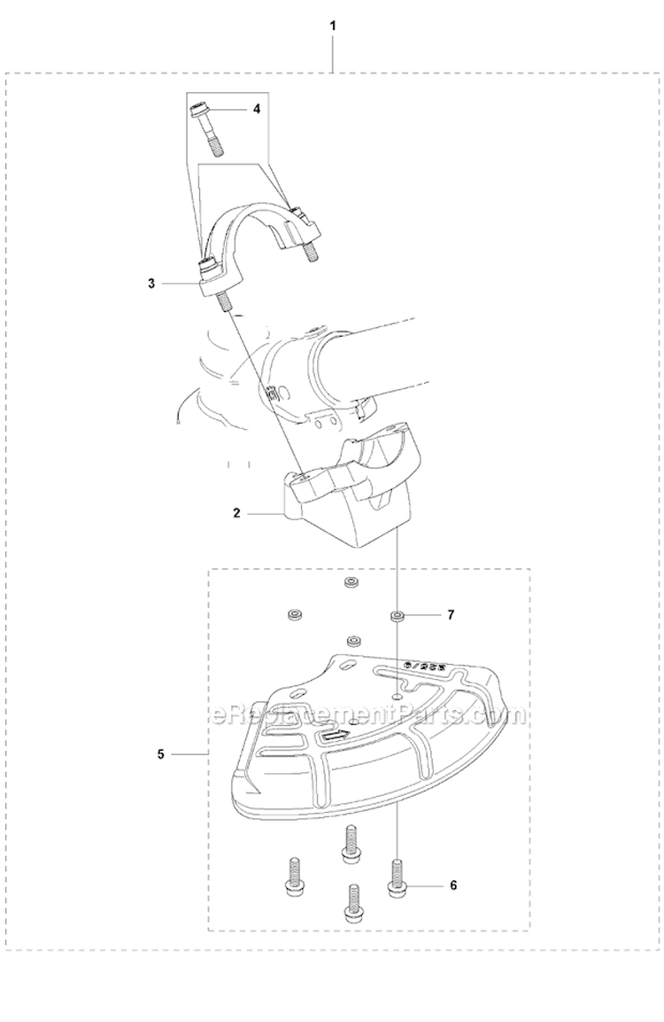 Accessories 2 Diagram and Parts List for 355RX 2011-01 Husqvarna Brush Cutter