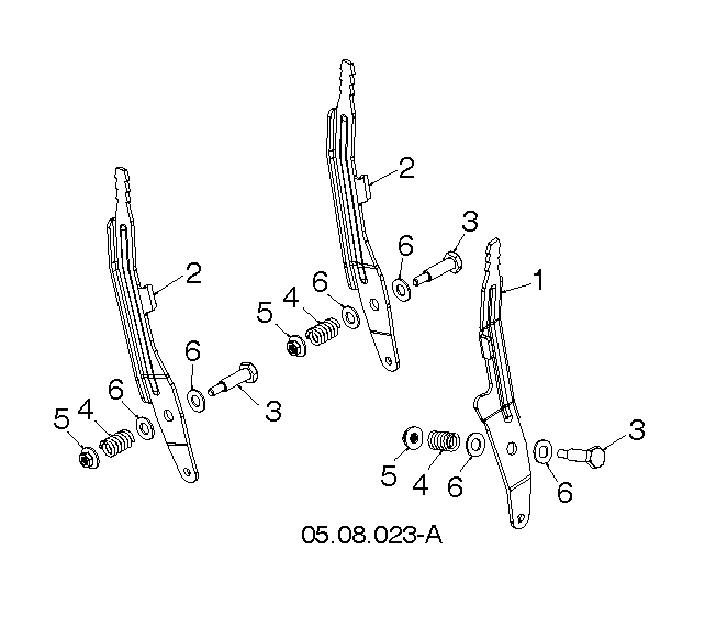Decals 1 Diagram and Parts List for ST230 (97046910100)(2020-06) Husqvarna Snow Blower