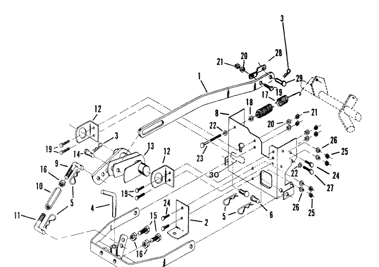 Gtv Sleeve Hitch Diagram and Parts List for TX11 (TX 110ER)(1997-01) Husqvarna Lawn Tractor Accessories