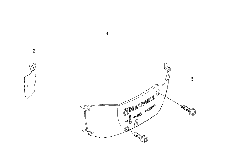 Winter Kit Diagram and Parts List for 570 2013-03 Husqvarna Chainsaw