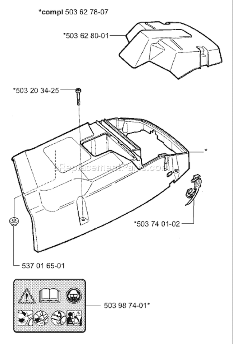 Page N Diagram and Parts List for 365EPA 365 EPA 2002-01 Husqvarna Chainsaw