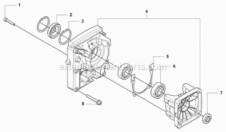 Page N Diagram and Parts List for 370BFS 2009-03 Husqvarna Leaf Blower / Vacuum