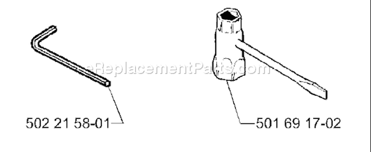 Page A Diagram and Parts List for 371 K EPA 1999-04 Husqvarna Concrete Saw