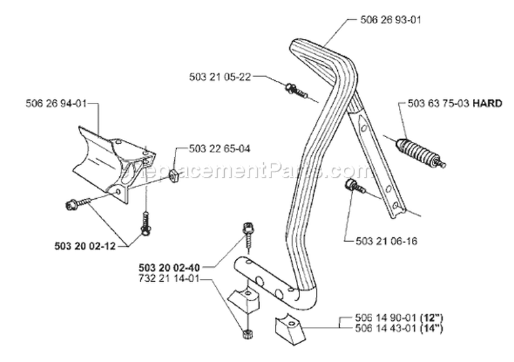 Page I Diagram and Parts List for 371 K EPA 1999-04 Husqvarna Concrete Saw