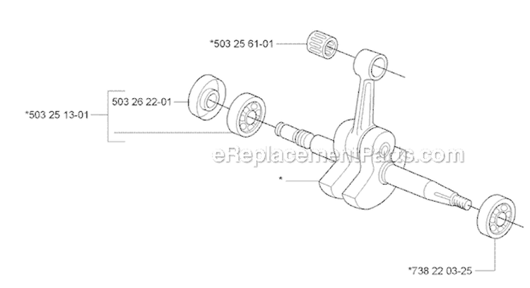 Page Q Diagram and Parts List for 385EPA 385 EPA 2006-10 Husqvarna Chainsaw