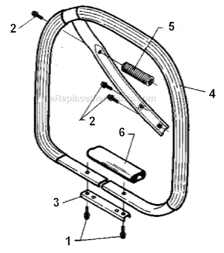 Page J Diagram and Parts List for 394XP 1992-10 Husqvarna Chainsaw