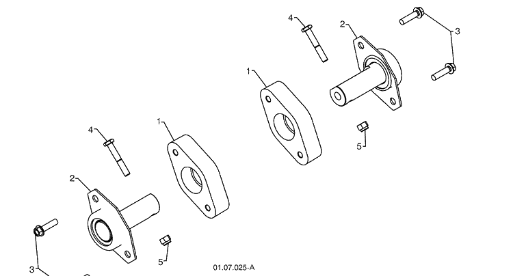 Auger Housing / Impeller Assembly 3 Diagram and Parts List for 1830SB (96193005000)(2009-08) Husqvarna Snow Blower