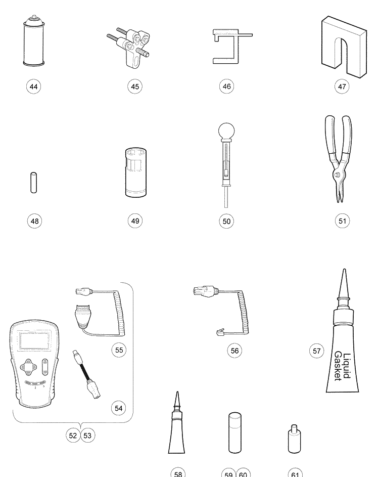 Maintenance And Service Tools Elec. Diagram and Parts List for HUV4420G 2006-11 Husqvarna Lawn Tractor