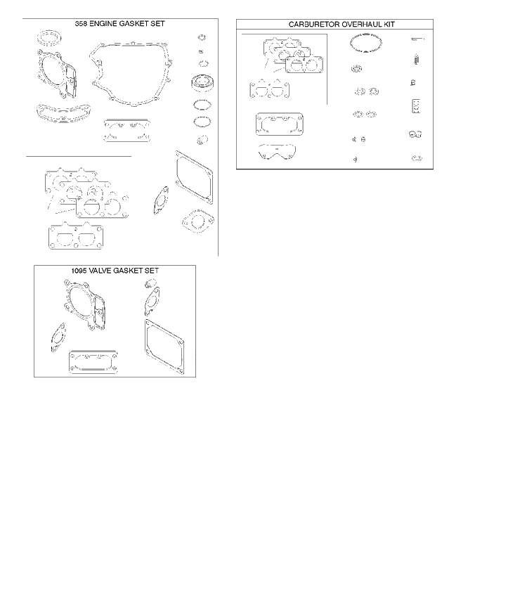 Gasket Kit Diagram and Parts List for 4067770177B1 2017-01 Husqvarna Engine